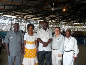 With host pastors and Pastor Kapten, organizer