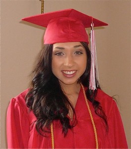 Tiffany as a Graduate
