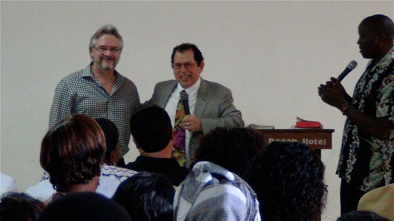 Walter introduces Teachers at Kenya School of Ministry: Dr. Darrell Peregrym from Canada