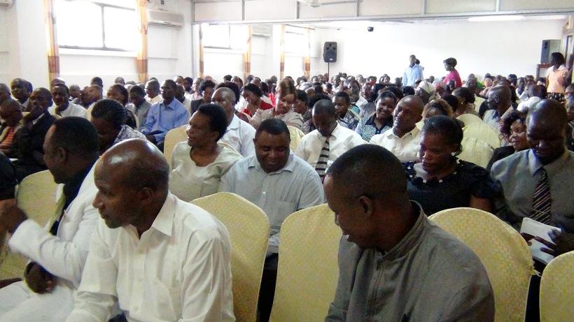 Despite the torrential rain that preceded we had almost 300 pastors and leaders for the opening of the conference and Kenya School of Ministry